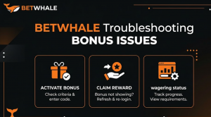 BetWhale promo code troubleshooting
